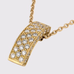 Colar Pavé Ouro e Diamantes Colar Pavé Ouro e Diamantes