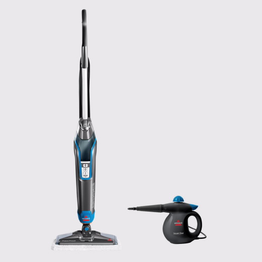 Mopa Limpeza a Vapor Bissel Power Fresh Steam Mop e M&aacute;quina de Limpeza a Vapor Multifun&ccedil;&otilde;es Bissell Steam Shot