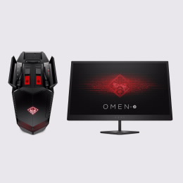 Monitor OMEN OMEN Desktop 880-148np com Monitor OMEN by HP 25
