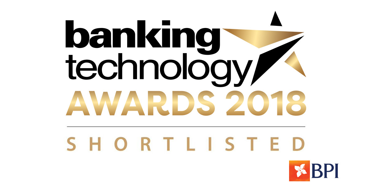 Banco BPI | Banking Technology Awards 2018