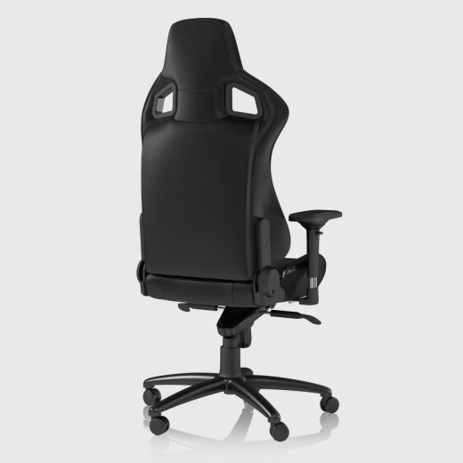 Cadeira noblechairs EPIC Real Leather Preto