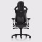 Cadeira noblechairs EPIC Real Leather - Preto / Branco / Vermelho