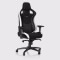 Cadeira noblechairs EPIC Real Leather Preto / Branco / Vermelho