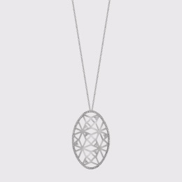 Colar Ouro Branco Portuguese Story Colar Ouro Branco Portuguese Story