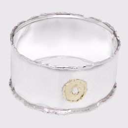 Argola de Guardanapo em Prata e Ouro Argola de Guardanapo em Prata e Ouro