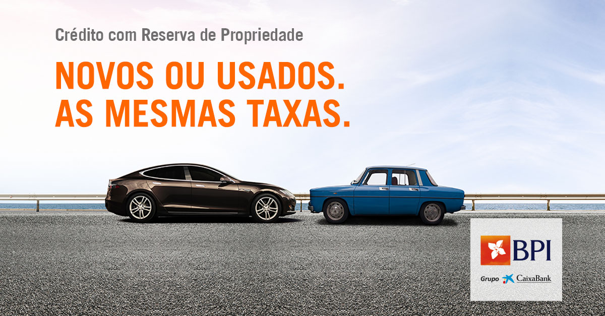 Cr&eacute;dito Autom&oacute;vel BPI | Cr&eacute;dito com Reserva de Propriedade