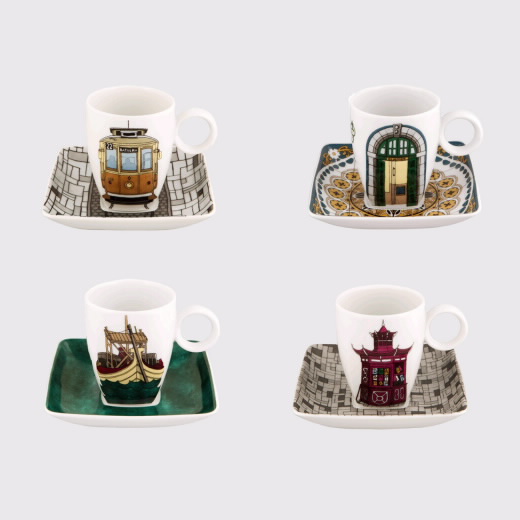 Servi&ccedil;o de Caf&eacute; Alma do Porto - Ch&aacute;venas