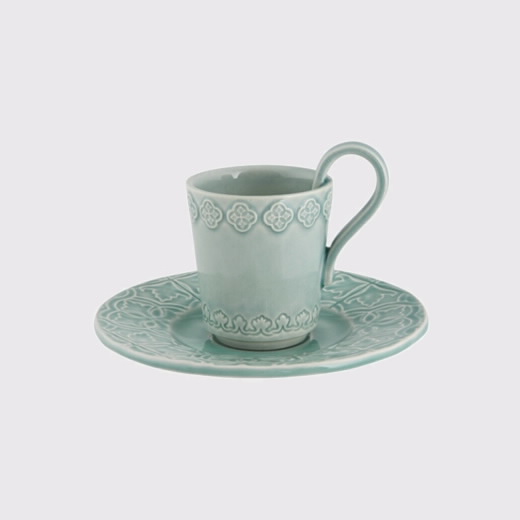 Servi&ccedil;o de Mesa Rua Nova - Ch&aacute;vena de Caf&eacute; Azul Madruga