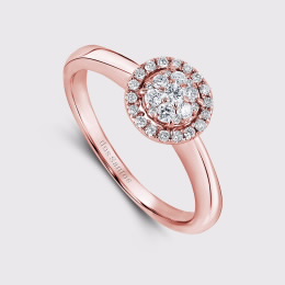 Anel Daisy - Ouro Rosa Anel Daisy - Ouro Rosa