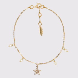 Pulseira Pérolas do Amor - Estrela Pulseira Pérolas do Amor - Estrela