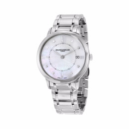 Relógio Baume Mercier Classima Lady Aço Relógio Baume Mercier Classima Lady Aço