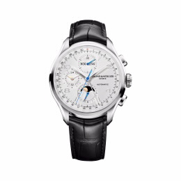 Relógio Baume Mercier Clifton Cronógrafo Calendário Completo Relógio Baume Mercier Clifton Cronógrafo Calendário Completo