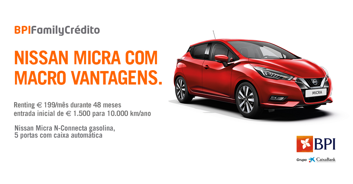 Nissan Micra | Renting Autom&oacute;vel