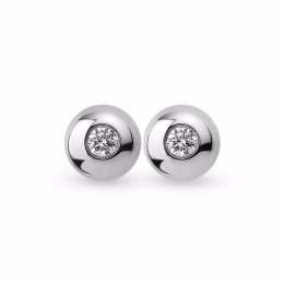 Monseo - Brincos Seduction - Ouro Branco Monseo - Brincos Seduction - Ouro Branco