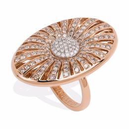 Monseo - Anel Precious Moments - Ouro Rosa Monseo - Anel Precious Moments - Ouro Rosa