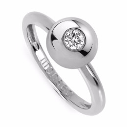 Monseo - Anel Seduction - Ouro Branco Monseo - Anel Seduction - Ouro Branco