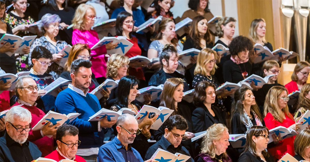 200 cantores amadores interpretam O Messias participativo | Banco BPI