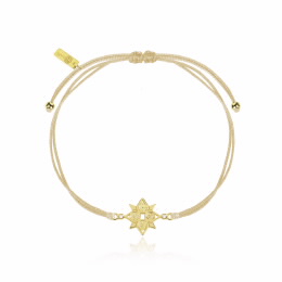 Pulseira My Filigree A Minha Estrela - Bege Pulseira My Filigree A Minha Estrela - Bege