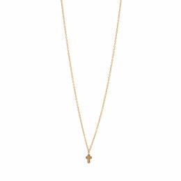 Colar Croce Ouro Amarelo Colar Croce Ouro Amarelo