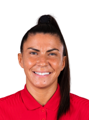 Ana Borges, jogadora da seleção nacional de futebol