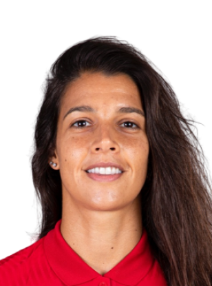 Carole, jogadora da seleção nacional de futebol