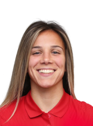 Lúcia Alves, jogadora da seleção nacional de futebol