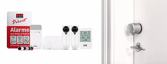 alarme securitas com oferta de fechadura inteligente