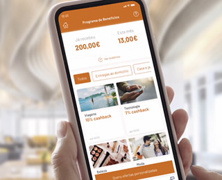 Programa de Benefícios BPI está disponivel na BPI App.