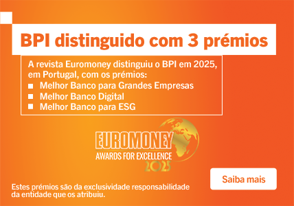 Info: BPI distinguido com 3 prémios - Euromoney