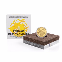 Moeda Circum Nav Conclus 1522 Ouro/Proof