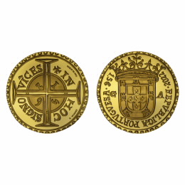 Moeda Engenhoso D. Sebastião Ouro/Proof