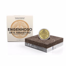 Moeda Engenhoso D. Sebastião Ouro/Proof
