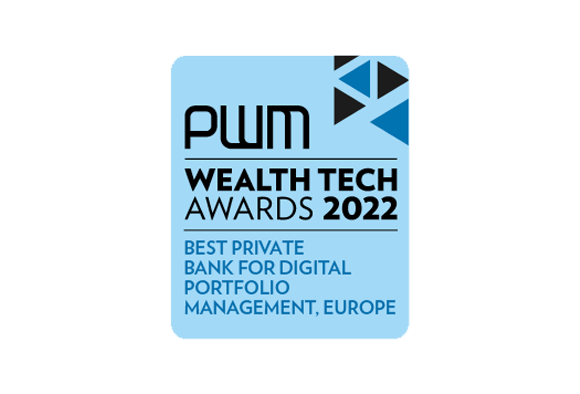 Banco BPI awards received. Best European Private Banking in Digital Portfolio Management.