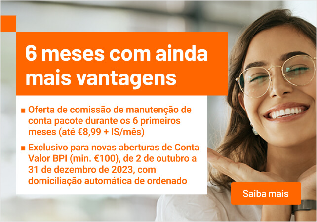 Info: 6 meses com ainda mais vantagens - Conta com oferta de comissão