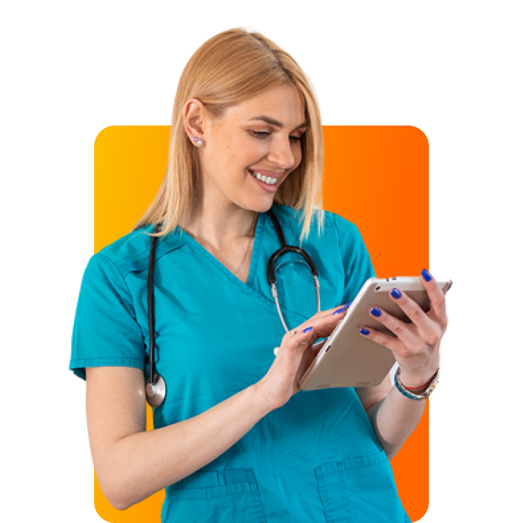 imagem de Médico sorridente