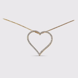 Colar Cuore | Ouro Rosa
