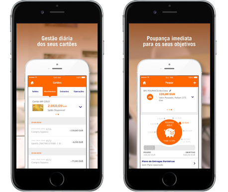 Funcionalidade da BPI App