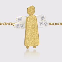 Pulseira Anjo da Guarda By Luísa Rosas