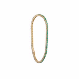 Pulseira Stunning Collection Esmeraldas