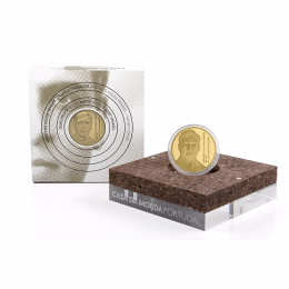 Moeda Aristides de Sousa Mendes Nunca Esquecer Ouro Proof
