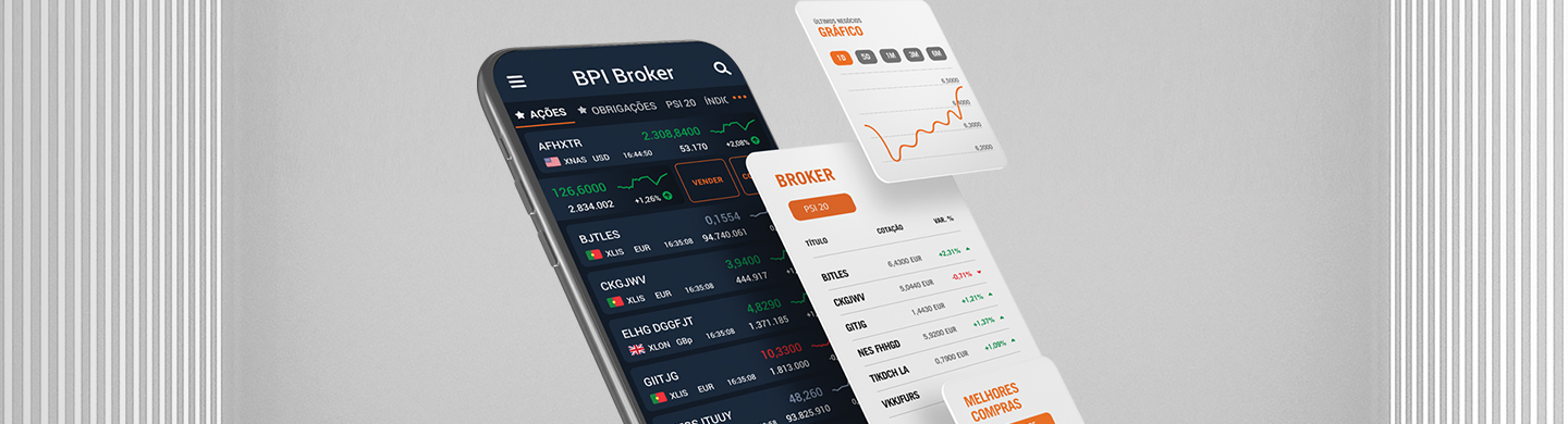 App BPI Broker - A sua nova sala de mercados.