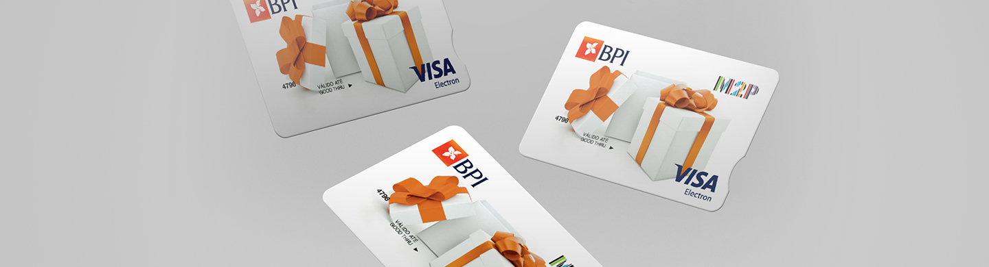 Cartão BPI Cash Presente