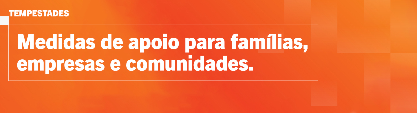 Medidas de apoio para as famílias e empresas afetadas pela tempestade Kristin. Banco BPI.