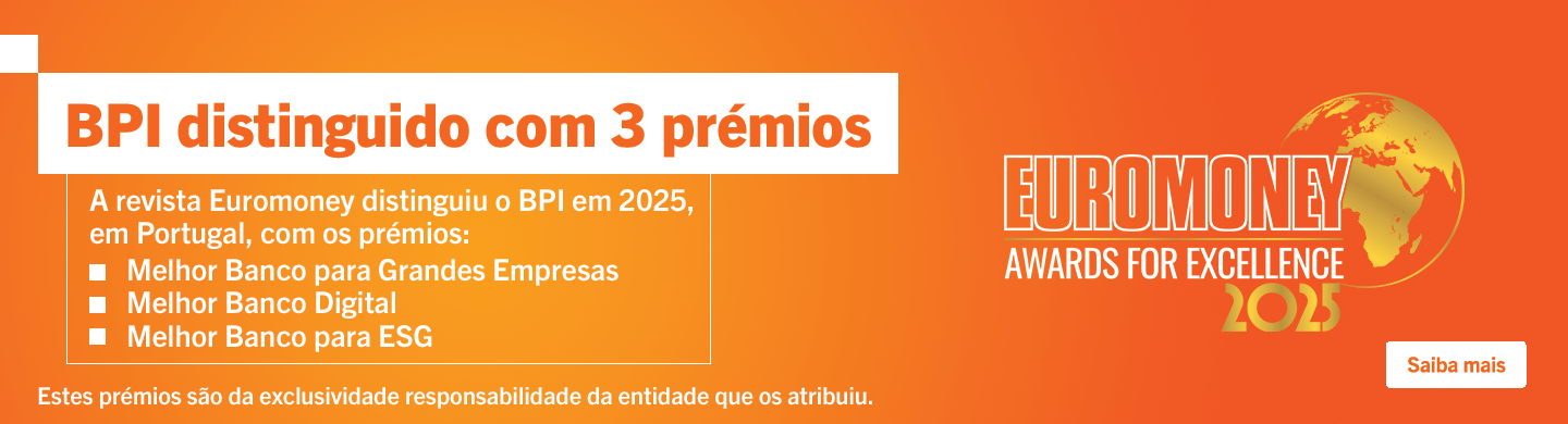 Info: BPI distinguido com 3 prémios - Euromoney