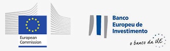 Logos BEI e Comissão Europeia