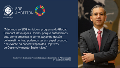 BPI | Gestão de Ativos | SDG Ambition | Paulo Freire de Oliveira